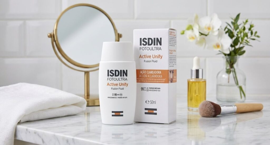 Textura fluida do protetor solar coreano Missha Soft Finish Sun Milk.
