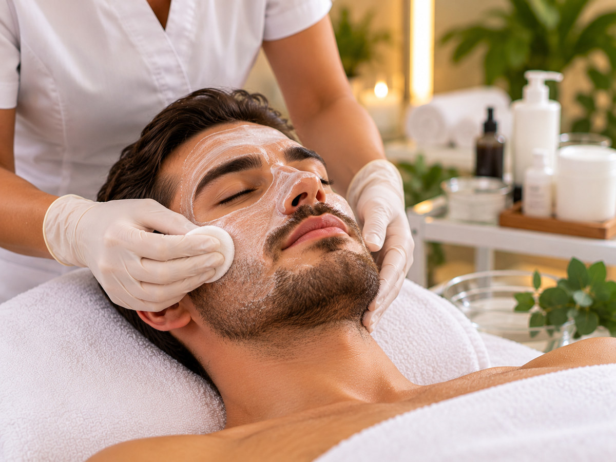 Limpeza de pele masculina em Indaiatuba: cravos, oleosidade e barba